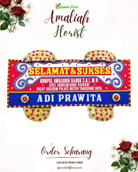 Papan Bunga Ucapan Selamat Banjarmasin
